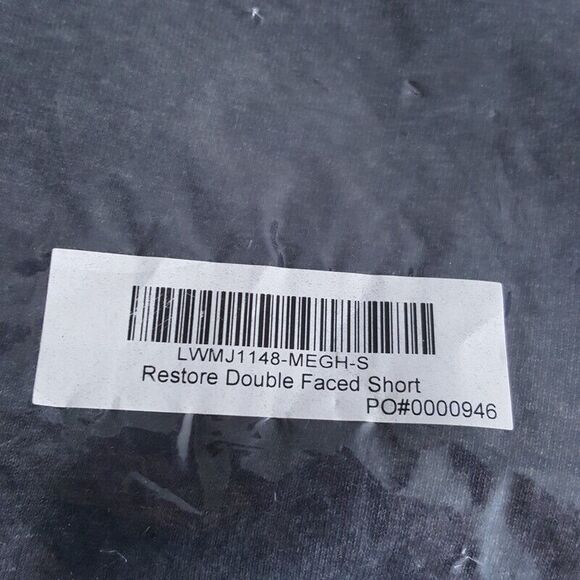 LUNYA Womens Shorts Small Gray Pull On Sweat Bermuda Pockets DOUBLE FACED $148 - Picture 11 of 11